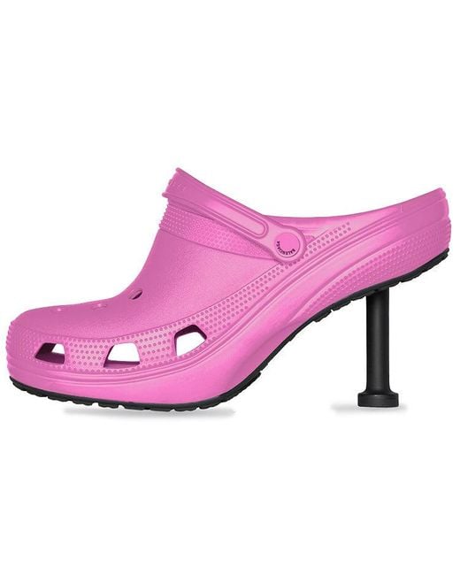 Balenciaga Pink (Wmns) Madame 80Mm X Crocs