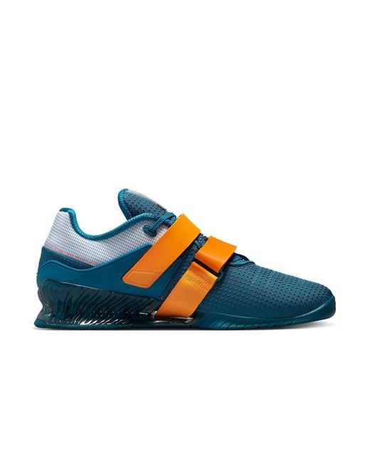 Nike Blue Romaleos 4 'Marina Kumquat' for men