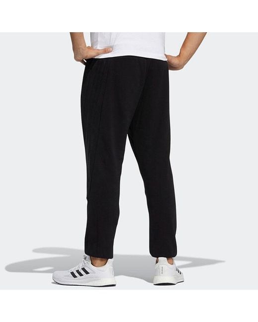 Adidas Black St Kn 3Sdg Pants for men