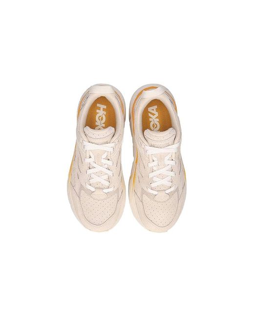 Hoka One One Natural Clifton L Suede 'Short Bread' for men