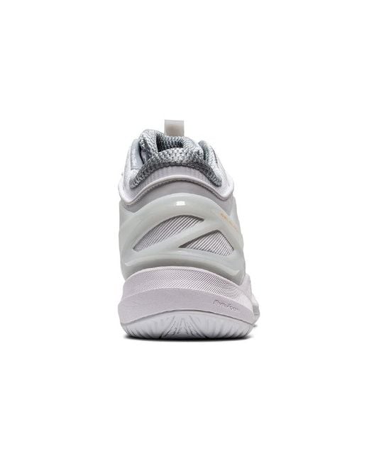 Asics White Gel Burst 24 Wide for men