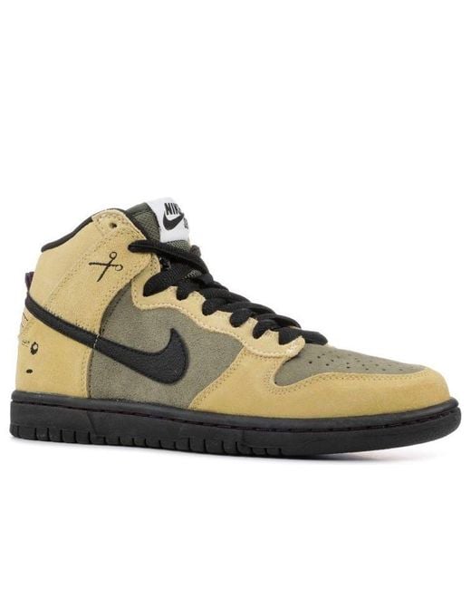 Nike Brown Sb Dunk High Premium 'Chrome Ball' for men