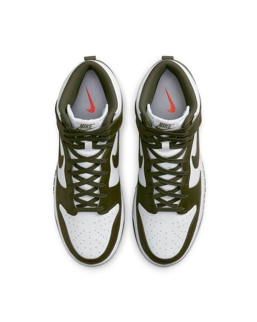 Nike Green Dunk High 'Cargo Khaki' 2022 for men