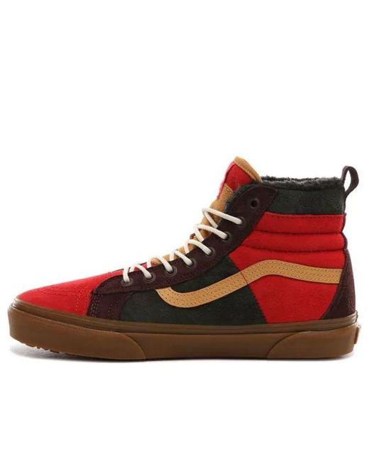 Vans Red Sk8-Hi 46 Mte Dx 'Poinsettia' for men