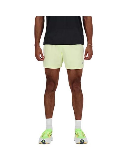 New Balance Green Rc Short 5" 'Spotlight' for men