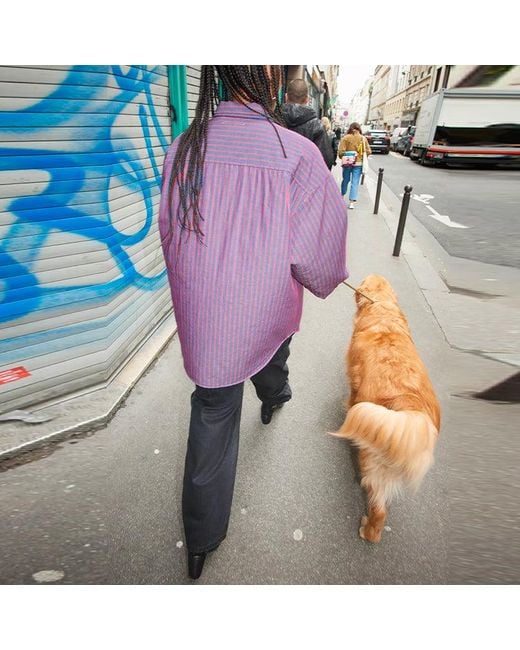 トップス Supreme MM6 Maison Margiela Padded Shirt Supreme MM6 Maison Margiela Padded Shirt Stripe | Hype Clothinga