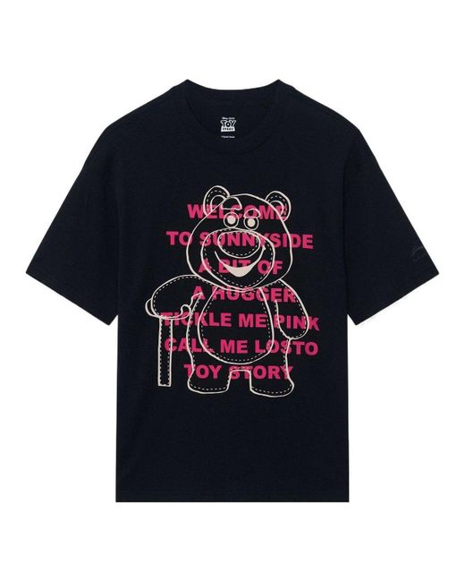 Li-ning Black X Disney Toy Story Graphic Loose Fit T-Shirt for men