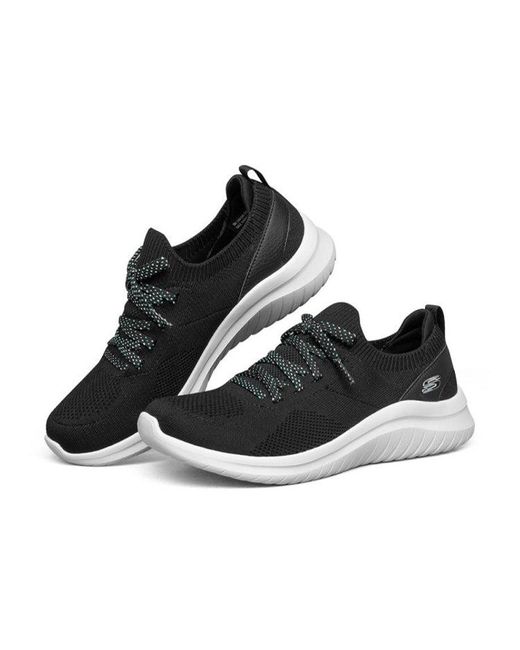 Skechers Black (Wmns) Ultra Flex 2.0 Sports Shoes