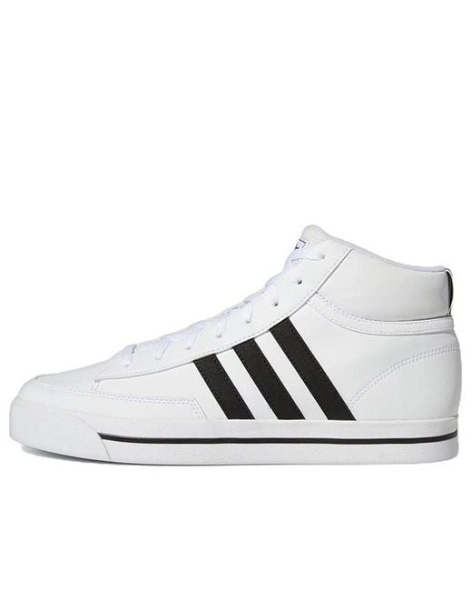 Adidas White Retrovulc Mid for men