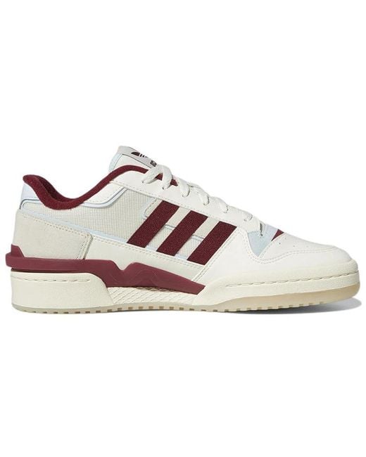 Adidas White Originals Forum Exhibit Low for men