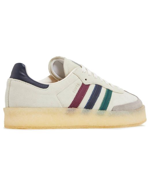 Adidas White X Ronnie Fieg X Clarks 8Th Street Samba 'Kithmas for men