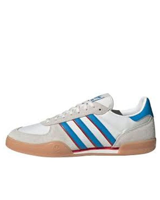 Adidas Blue Originals Squash Indoor Tan' for men