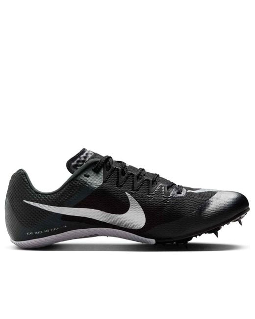 Nike Black Air Zoom Rival Sprint Metallic' for men