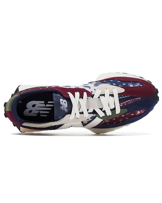New Balance Blue 327 'Paisley Pack for men