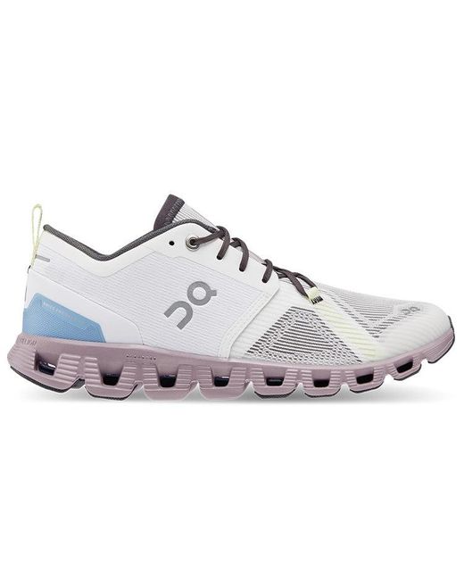 On Shoes White (Wmns) Cloud X 3 Shift Heron'