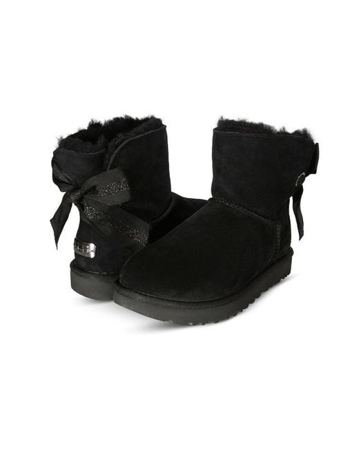 Ugg Black (Wmns) Mini Bailey Bow