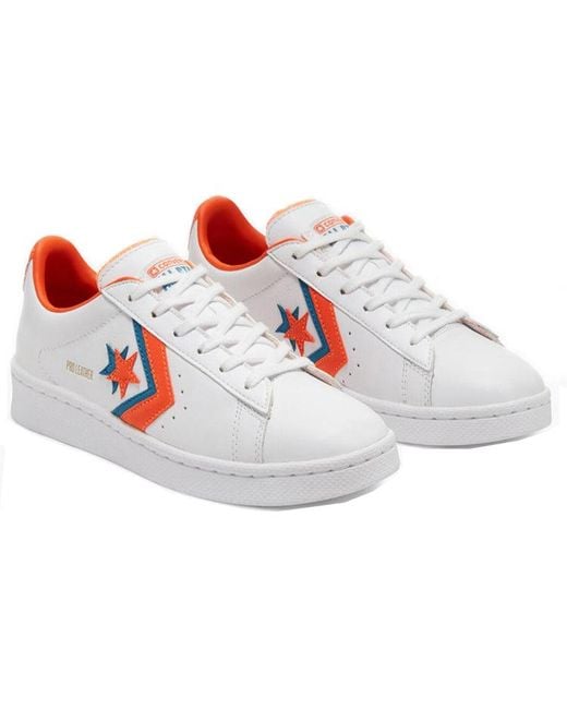 Converse White Pro Leather Low 'Sunblocked for men