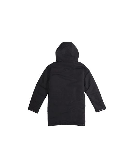 Adidas Blue Utility Down Pk Outdoor Mid-Length Hooded Down Jacket for men