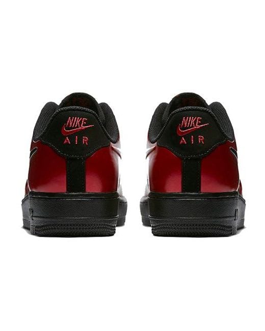 Nike Red Air Force 1 Foamposite Pro 'Cough Drop' for men