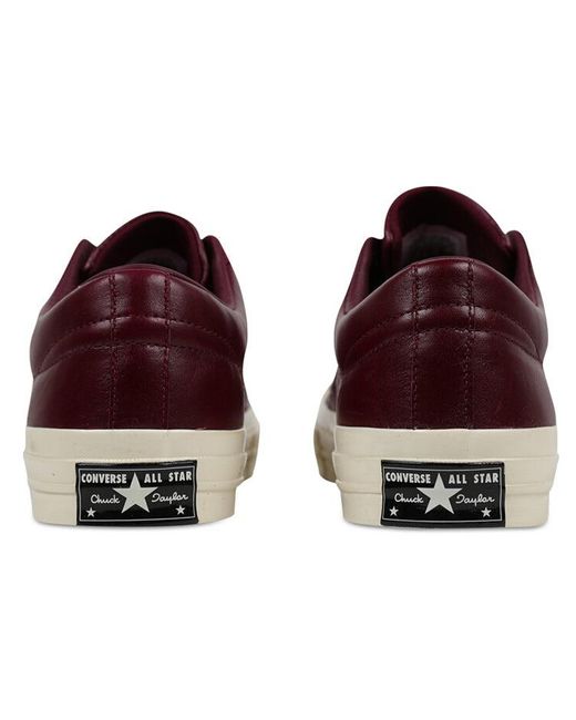 Converse Brown One Star Low 'Dark Sangria' for men