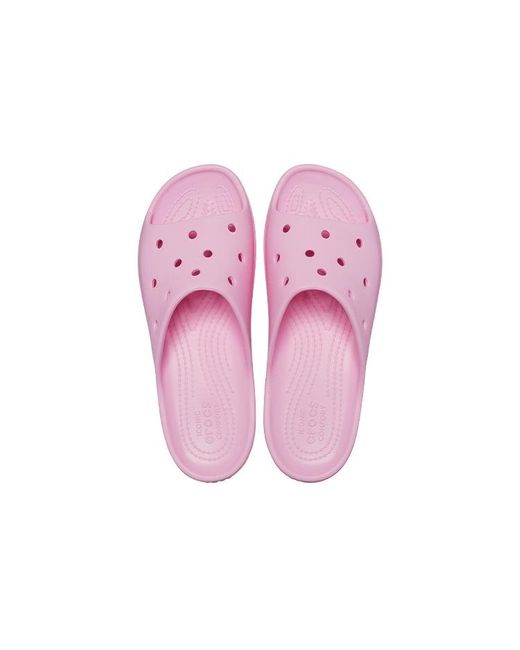 CROCSTM Pink (Wmns) Classic Platform Sandals