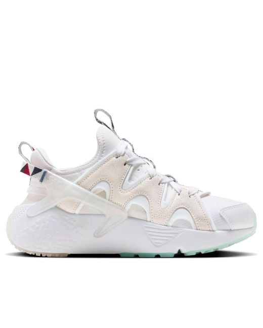 Nike White (Wmns) Air Huarache Craft Multi Patch'