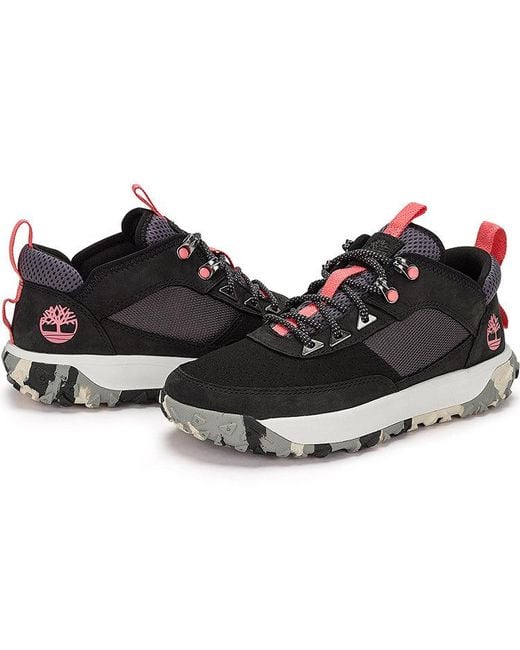 Timberland Black (Wmns) Greenstride Motion Low Shoe Nubuck'
