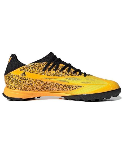 Adidas Yellow X Speedflow Messi.3 Tf for men