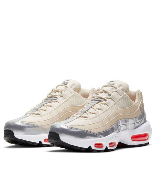 Nike White (Wmns) 3M X Air Max 95 'Creamyellow'