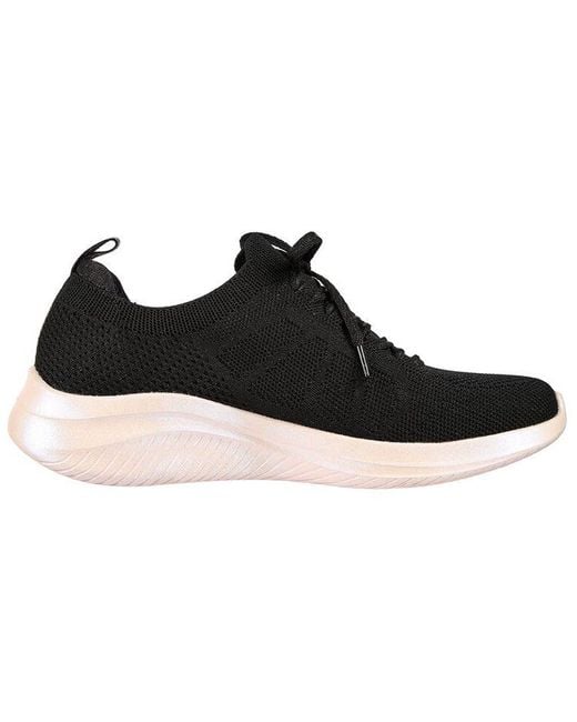 Skechers Black (Wmns) Ultra Flex 3.0-Glowing Sky