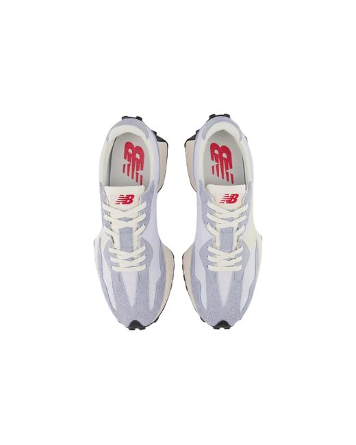 New Balance White 327 Sea Salt' for men