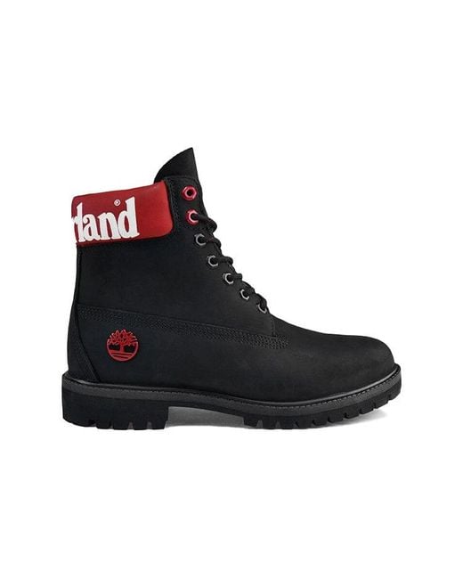 Timberland Black 6 Inch Premium Waterproof Boots for men