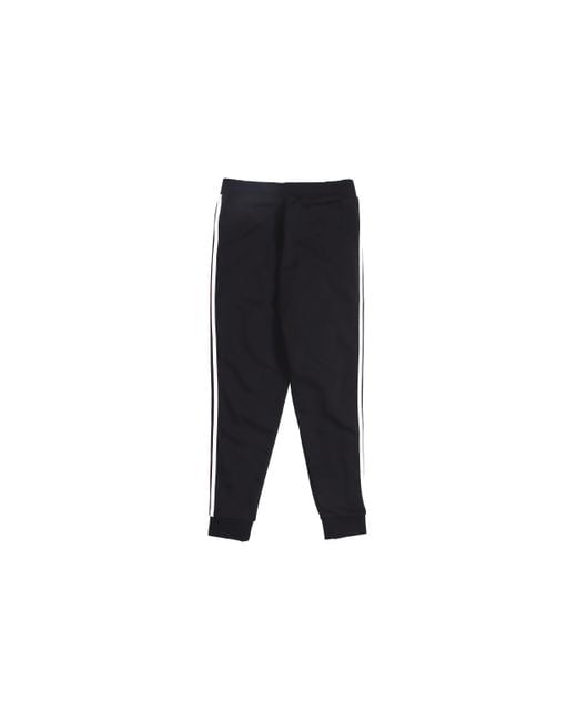 Adidas Black Originals Printing Fleece Lined Sports Pants for men