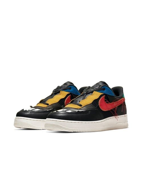 Nike Blue Air Force 1 Low History Month' for men