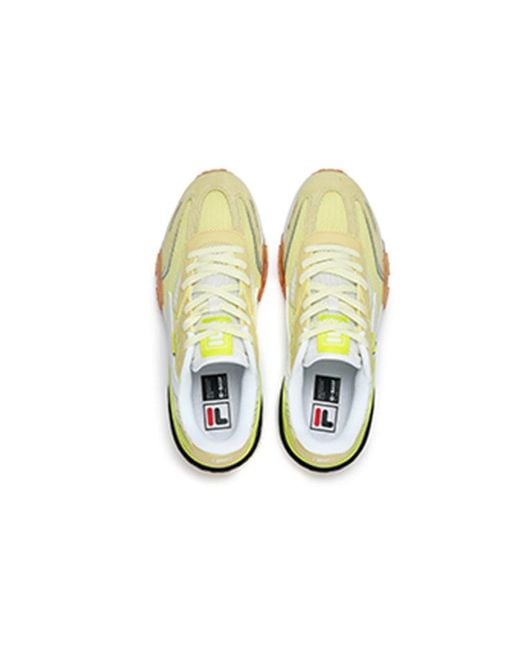 Fila Yellow Renno Classics Sneakers for men
