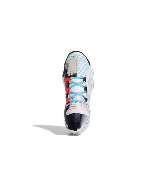 Adidas Blue Pusha T X Dame 6 'I Am My Own Fan' for men