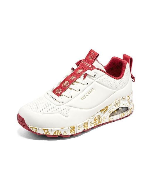 Skechers White (Wmns) 2023 Year Of The Rabbit Uno Celebrat-Airy Athletic Sneakers