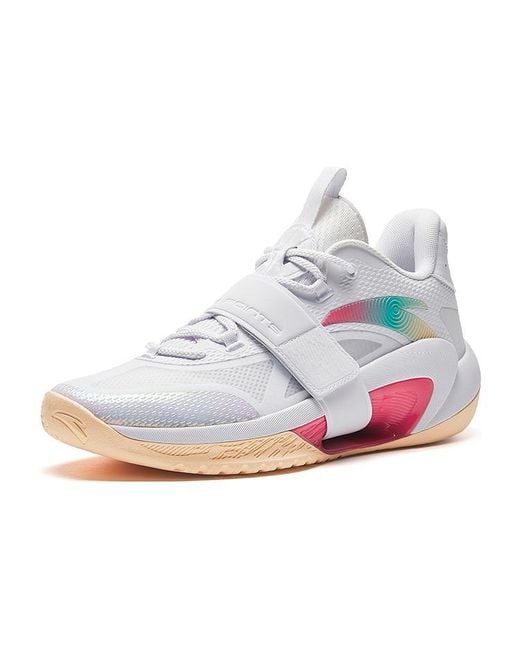 Anta White Three-Pointer Rain Lite for men