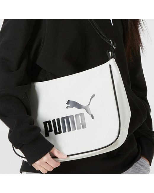 PUMA Black Core Base Shoulder Bag for men