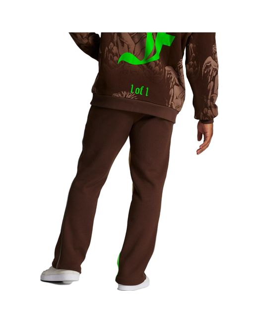 PUMA Brown Track Pants for men