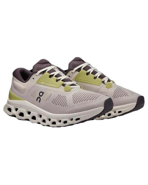 On Shoes Brown (Wmns) Cloudstratus 3 'Pearl Ivory'