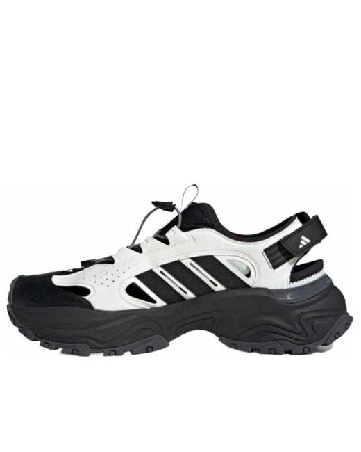 Adidas Black Sneaker Sandals 'Core Six' for men