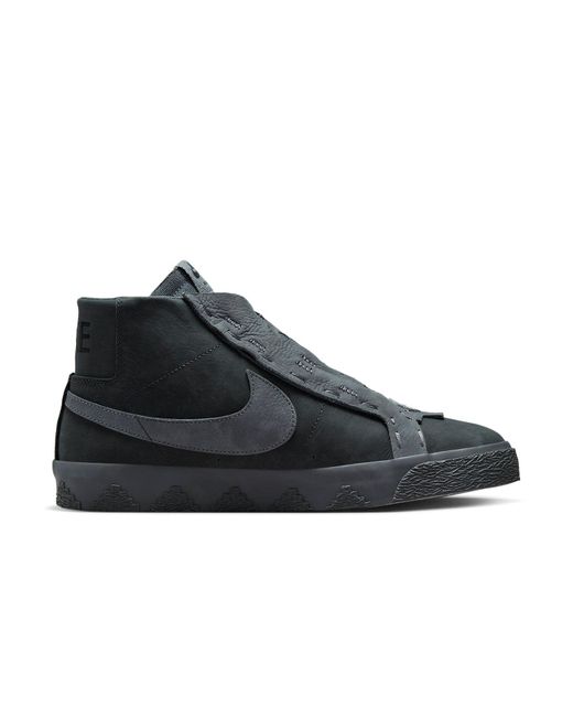 Nike Black X Di'Orr Greenwood Sb Blazer Mid 'Dark Smoke' for men
