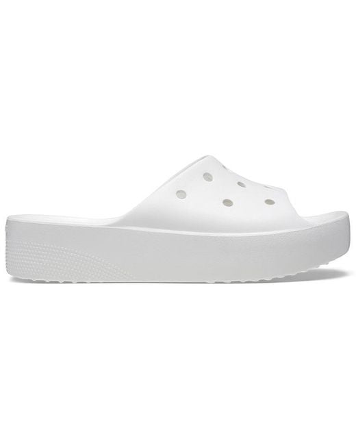 CROCSTM White (Wmns) Classic Platform Sandals