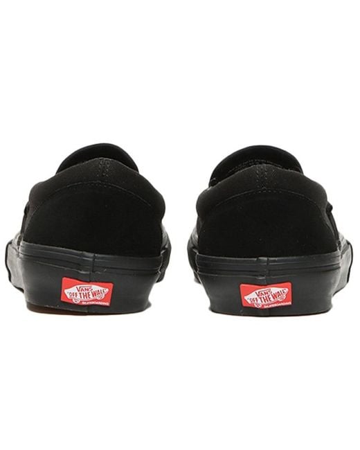 Vans Black Skate Slip-On Checkerboard' for men