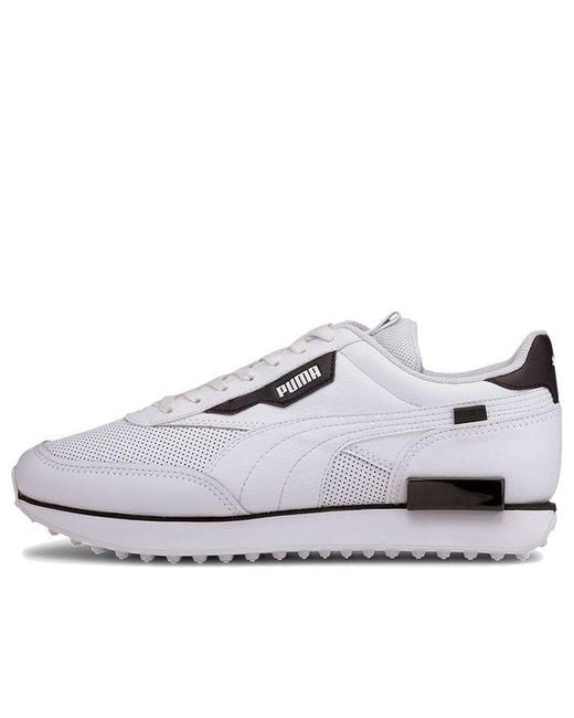 PUMA White Future Rider Contrast for men