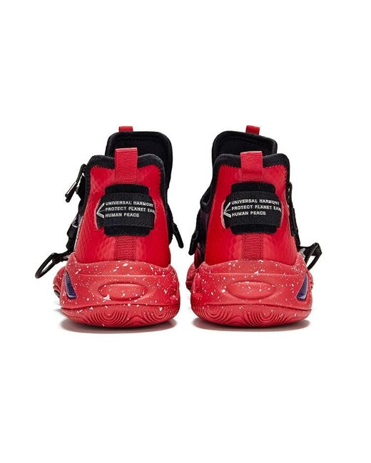 361 Degrees Red X Gundam Zaku Ii Casual Shoes for men
