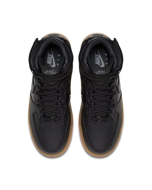 Nike Black (Wmns) Air Force 1 High Dark Gum'
