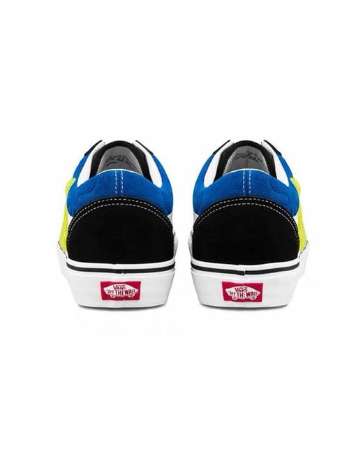 Vans Blue Spongebob Squarepants X Old Skool 'Smile Patch' for men