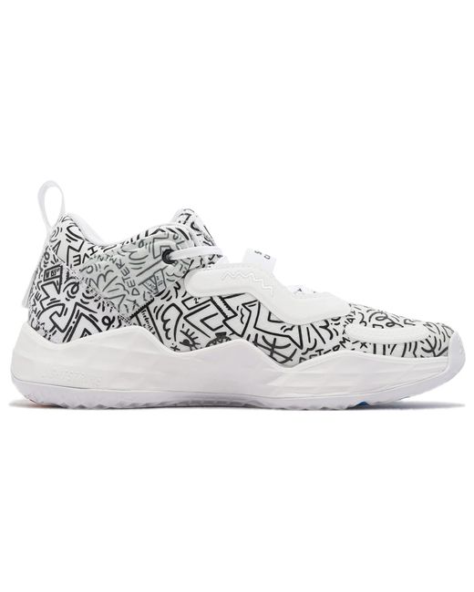 Adidas White D.O.N. Issue #3 Gca 'Creativity' for men